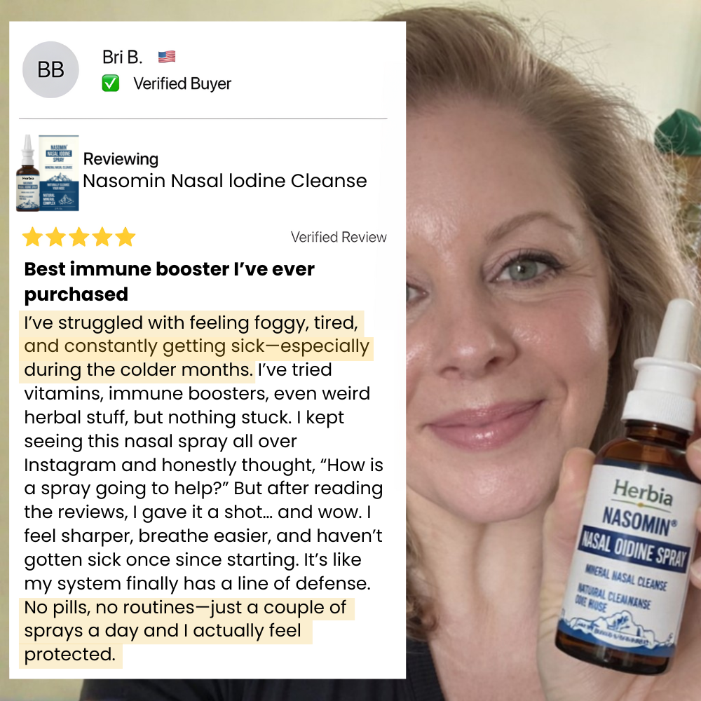 Nasomin Nasal lodine Cleanse